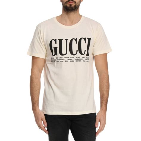 white gucci t shirt men|gucci t shirt men's outlet.